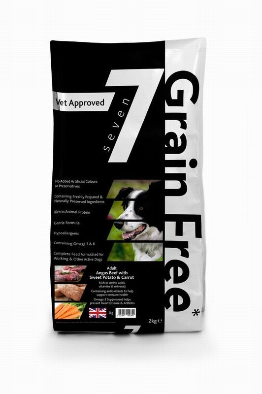 Seven7 Adult Angus Beef with sweet potato and carrots 12kg
