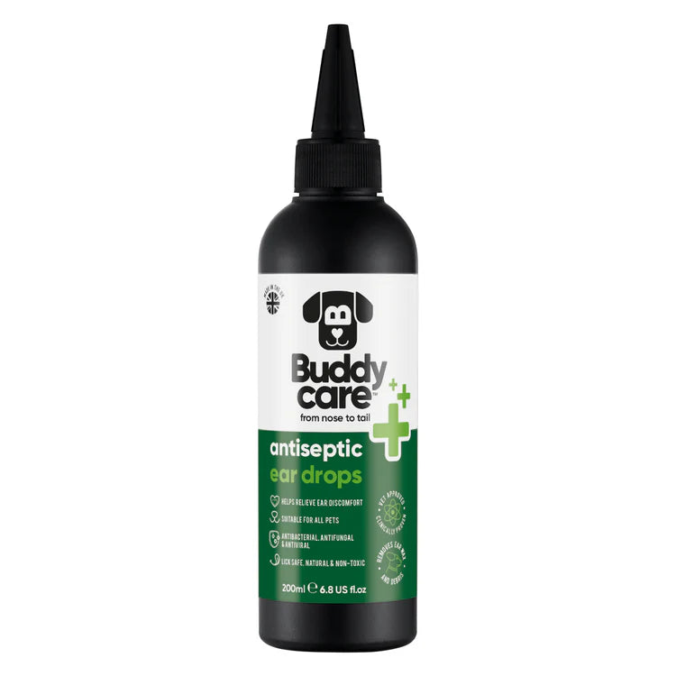 Buddy Care Pet Antiseptic Ear Drops 200 ml