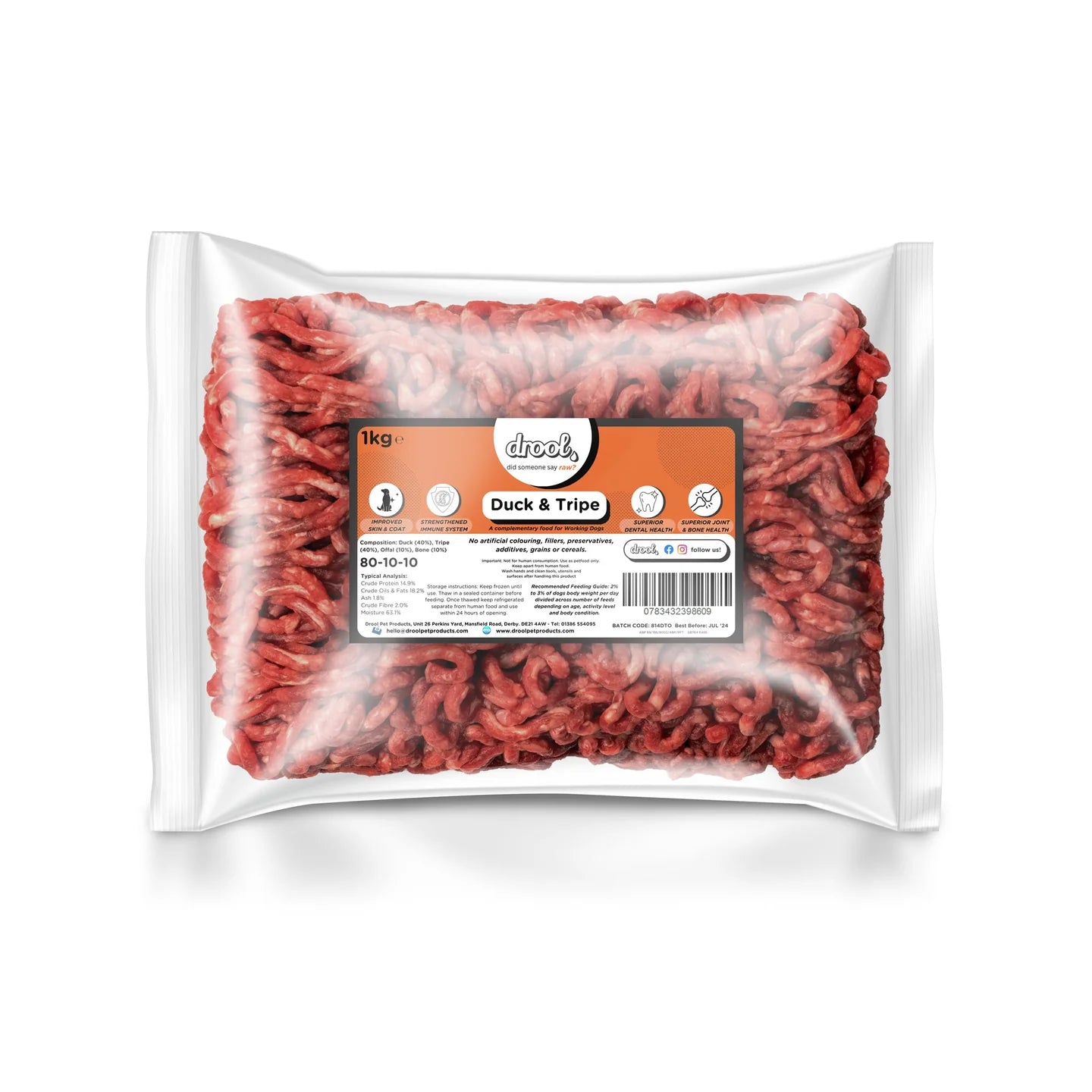 Drool Duck and Tripe Free Flow 1 kg