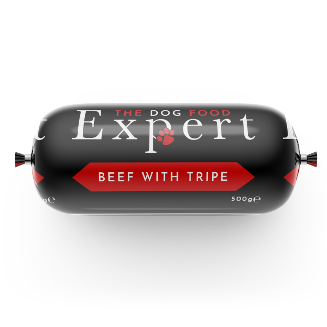 The Dog Food Expert Beef with Tripe 500g