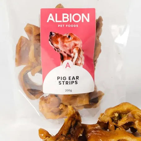 Pig Ears Strips 200g