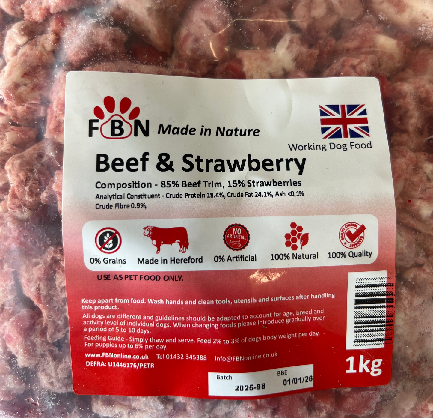 Beef and Strawberry