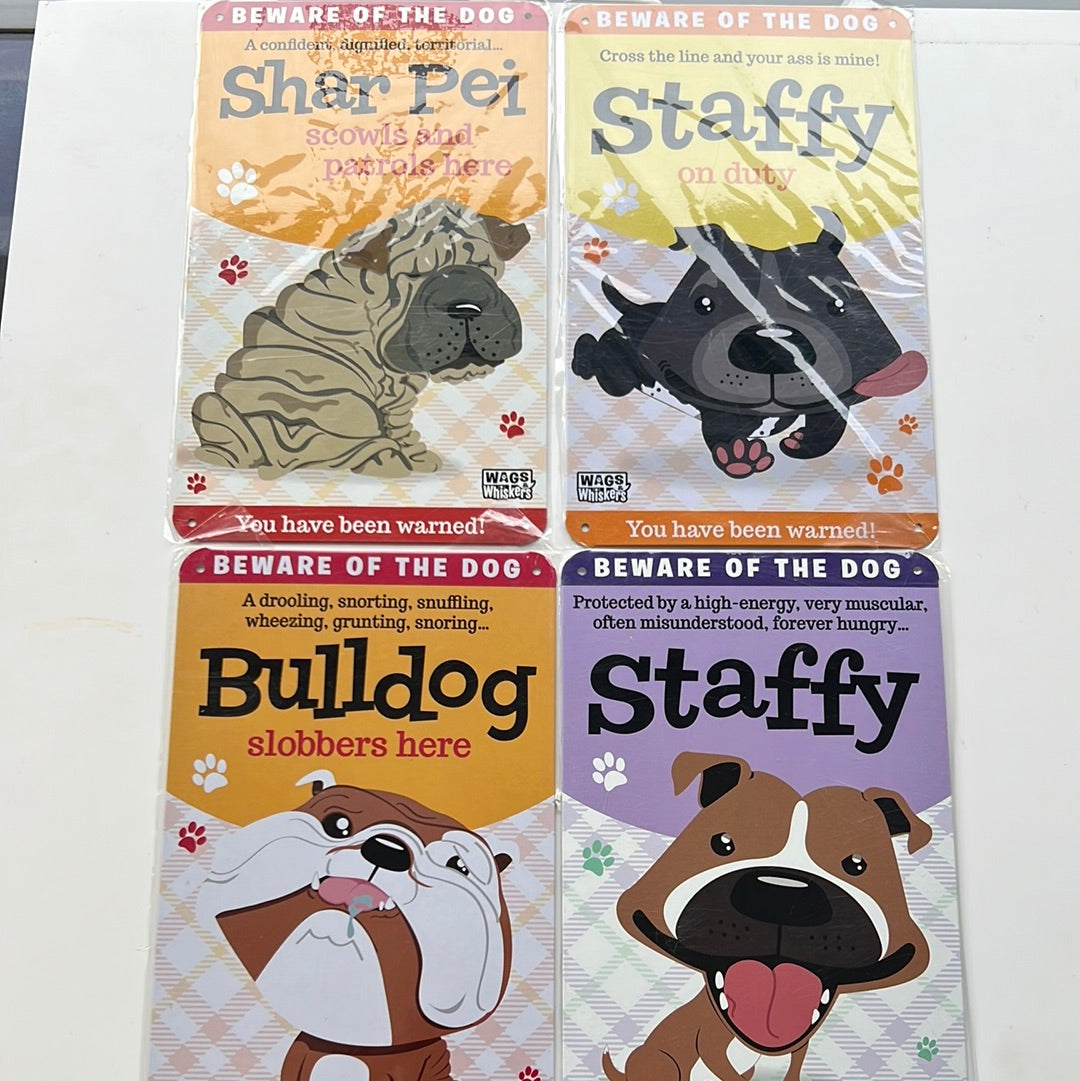 Beware of the Dog Sign (1)