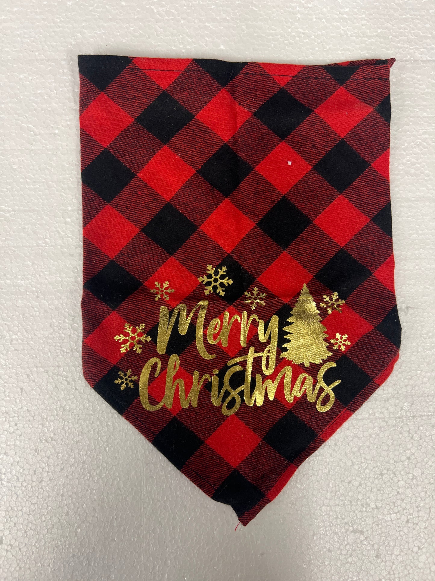 Merry Christmas Dog Bandana