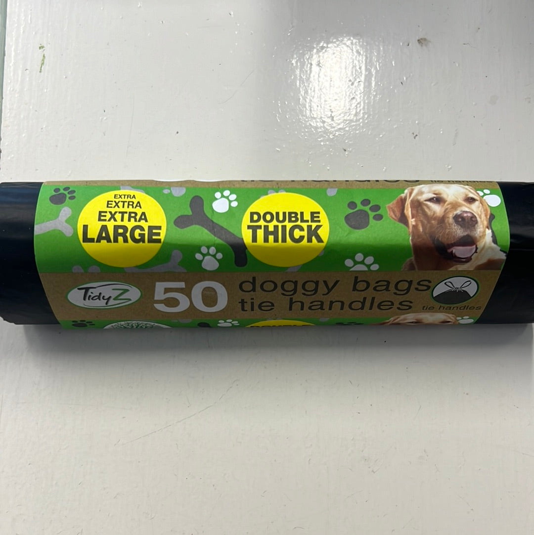 Doggy Bags Tie Handles (50)