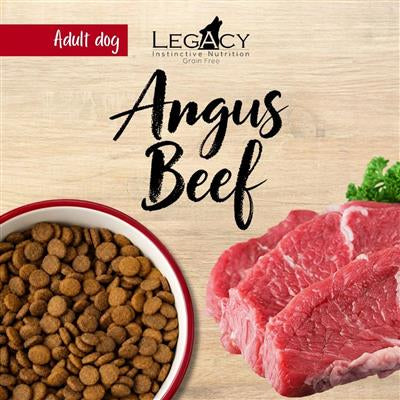 Legacy Grain Free Angus Beef 50/50 Sensitive Dog Food (2kg)