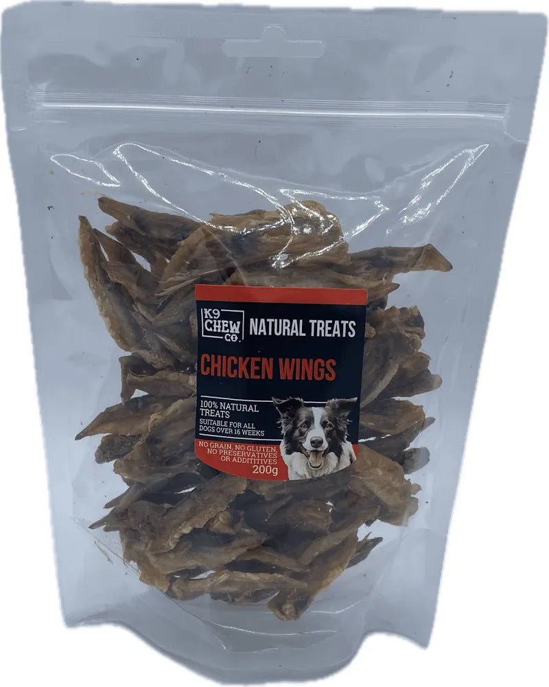K9 Chew Co Chicken Wings 200g