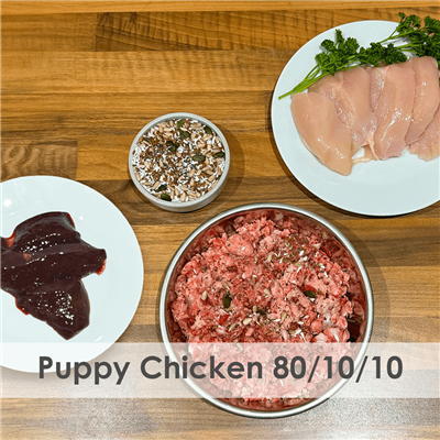 Puppy Chicken 80/10/10 - 1kg