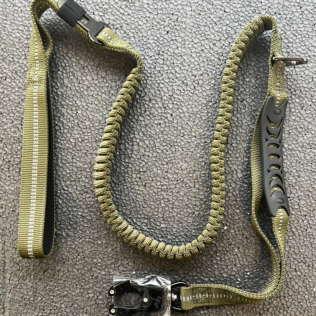 Dog Reflective Lead khaki