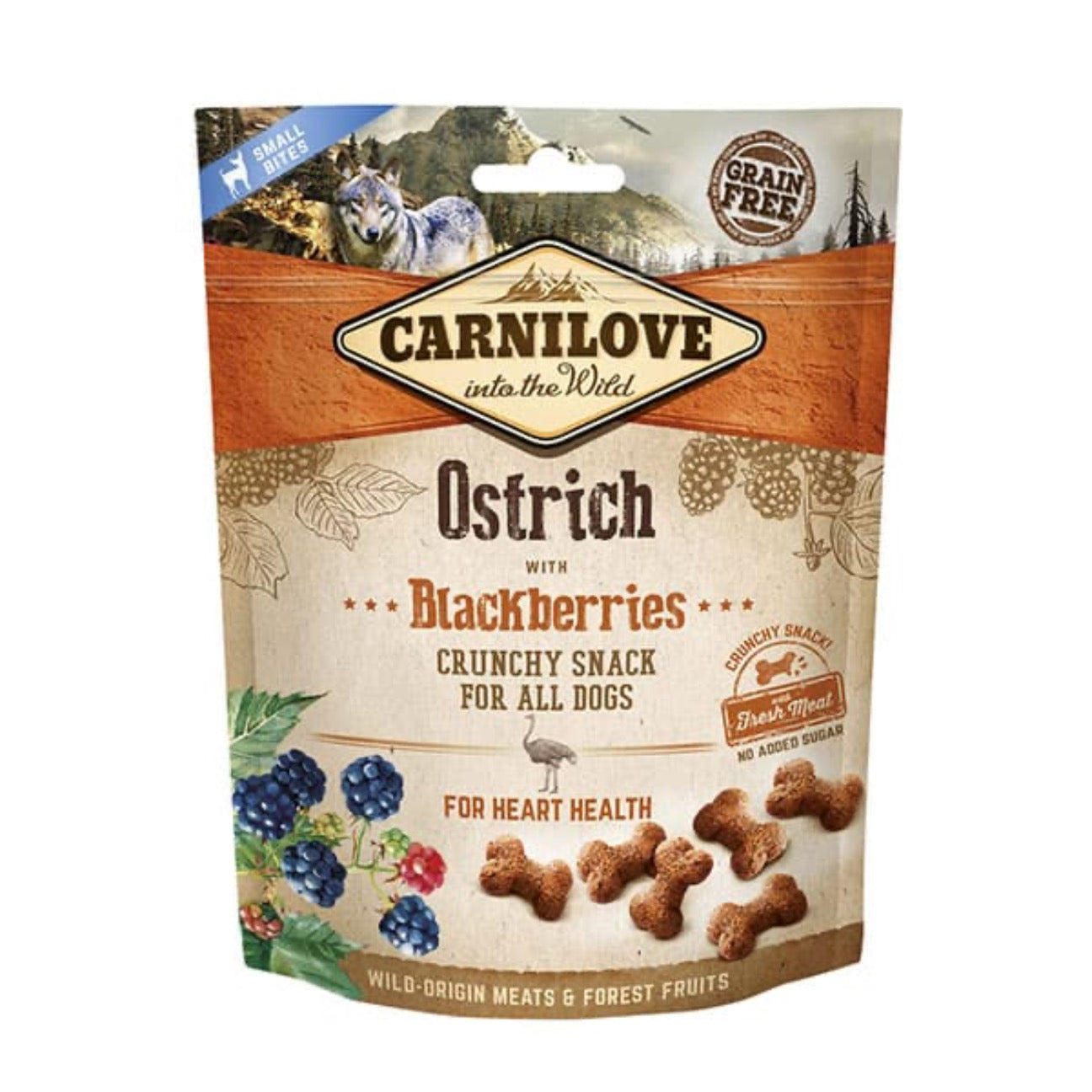 Carnilove Ostrich with Blackberries - 200g