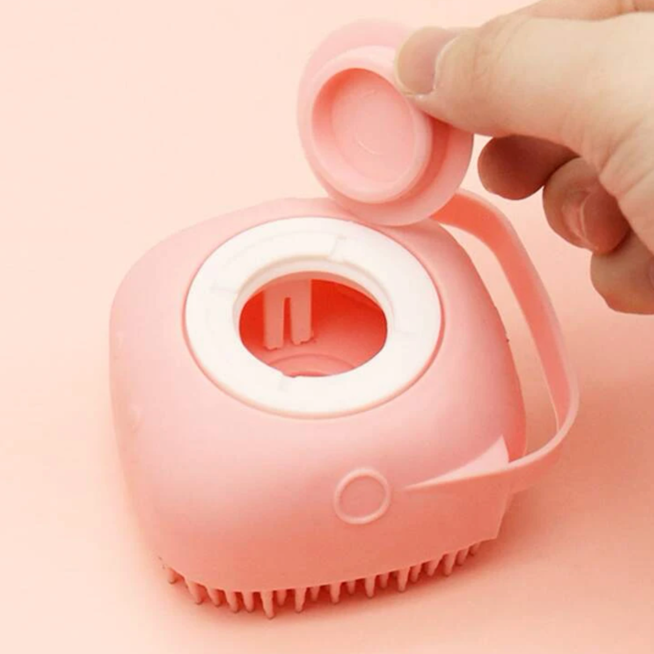 Pet Bath Brush - Pink or Aqua