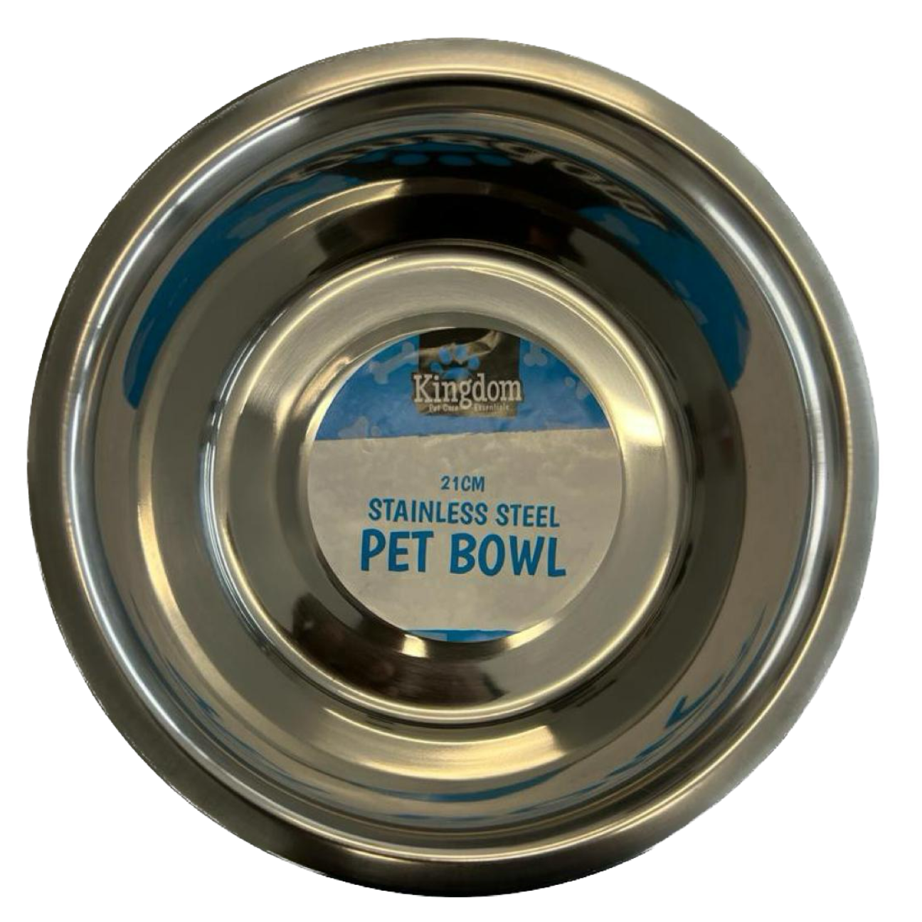 Stainless Steel Pet Bowl - 21cm