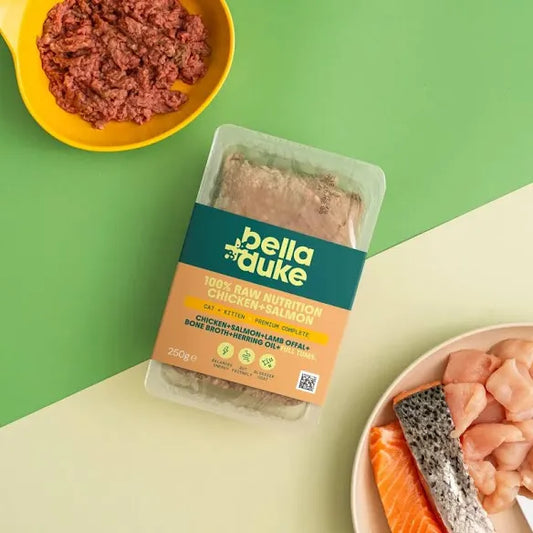 Bella & Duke Cat/Kitten Chicken+Salmon 250g