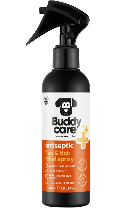 Buddycare Antispetic Flea and Tick Spray 200ml