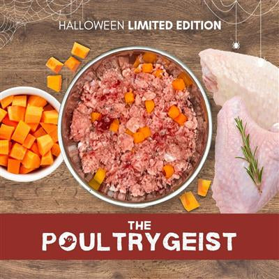 The Poultrygeist Raw 1kg Halloween limited Edition