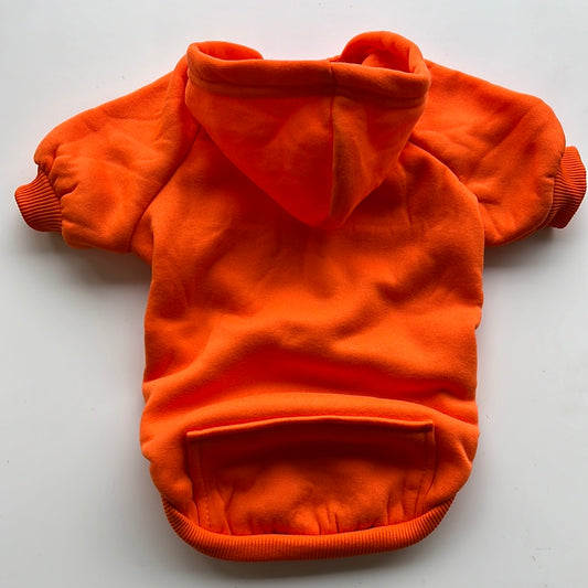 Orange Sweatshirt For Dog