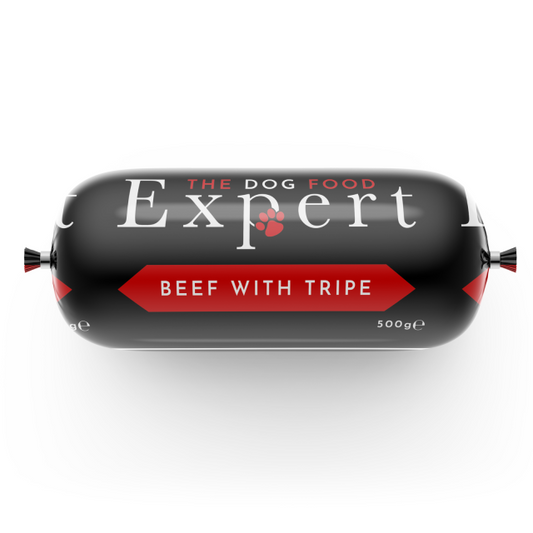 The Dog Food Expert Beef with Tripe 500g