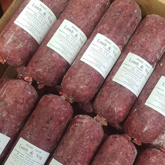 Prime Raw Lamb & Veg 454g