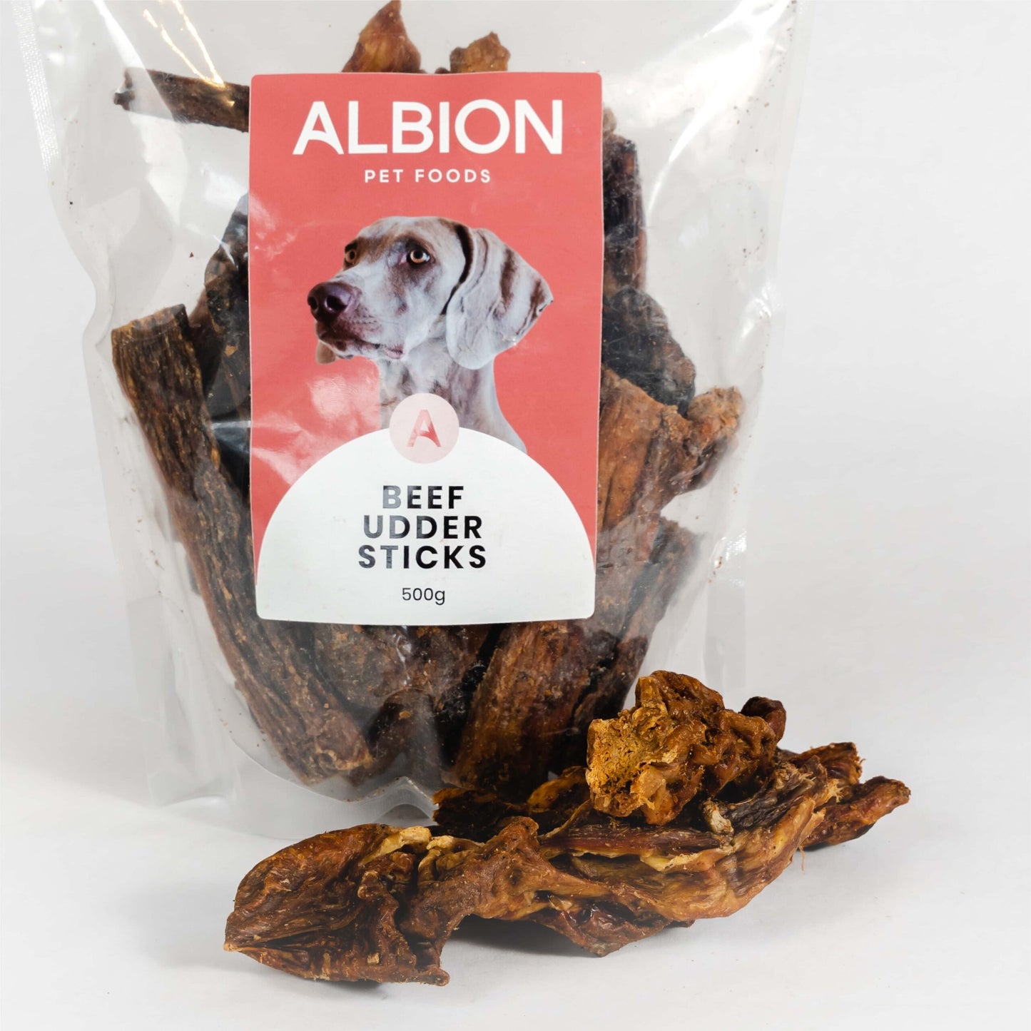 Beef Udder Sticks 200g