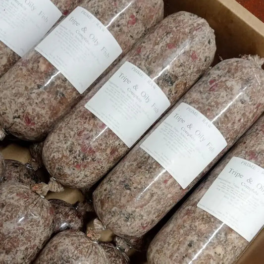 Prime Raw Tripe & Oily Fish 454g