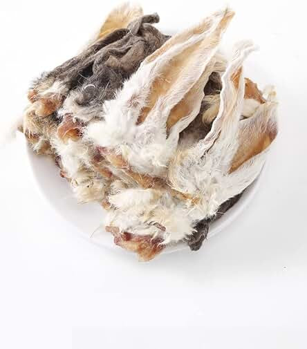 Rabbits Ears with Fur 1kg