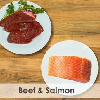 Beef & Salmon