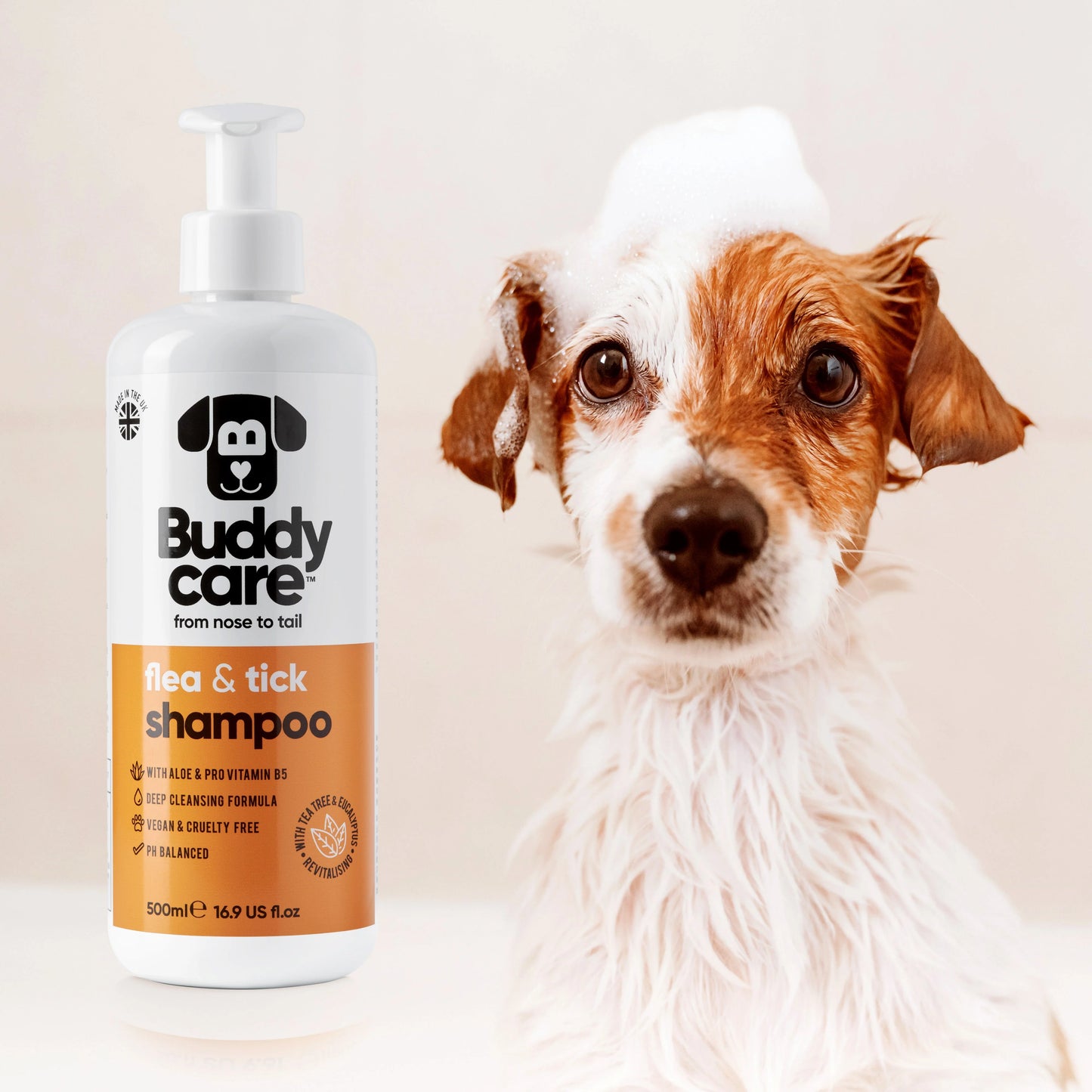Buddycare Flea & Tick Shampoo 500 ml