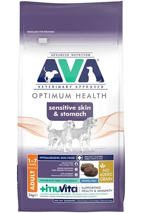 AVA Veterinary approved (Pets at home ) Sensitive Skin & Stomach 2 kg