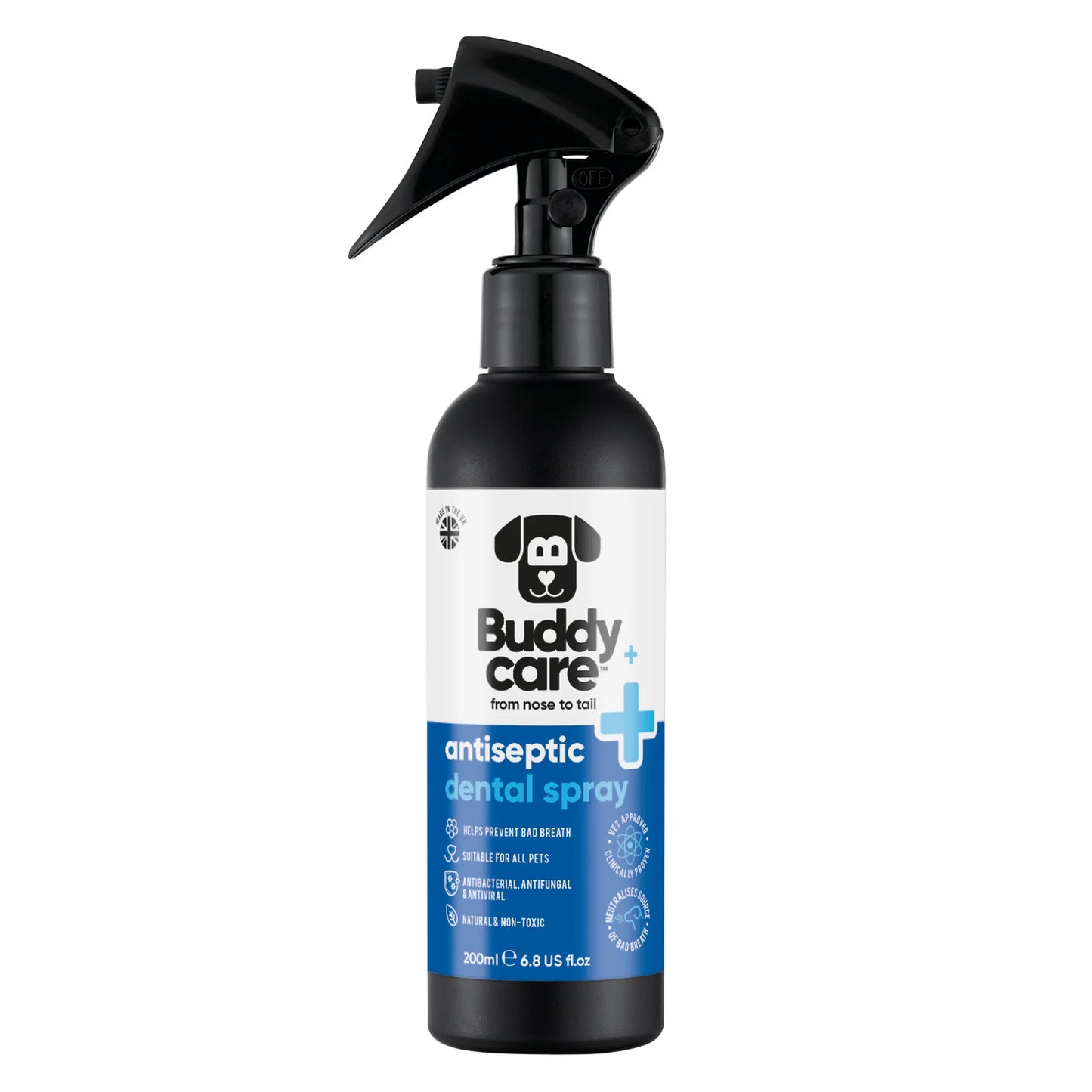 Buddy Care Antiseptic Dental Spray 200 ml