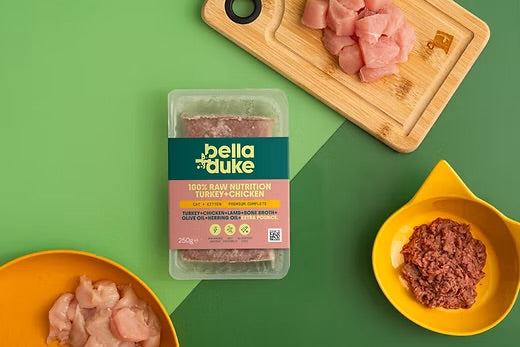 Bella & Duke Cat/Kitten Turkey+Chicken 250g