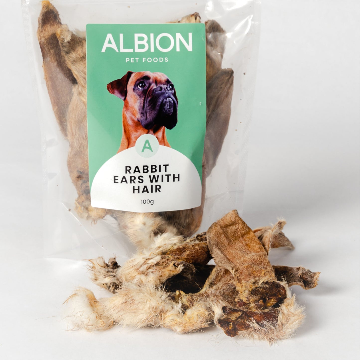 Rabbit Ears with Hair 500g