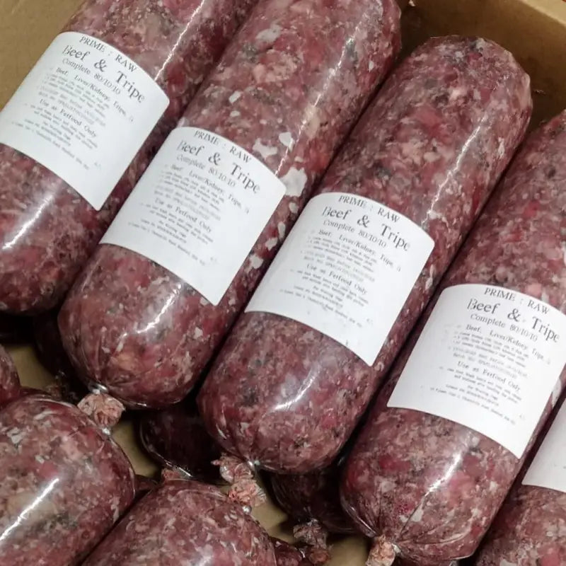 Prime Raw Beef & Tripe 454g