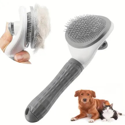 Pet Grooming Self Cleaning Dog hair Brush