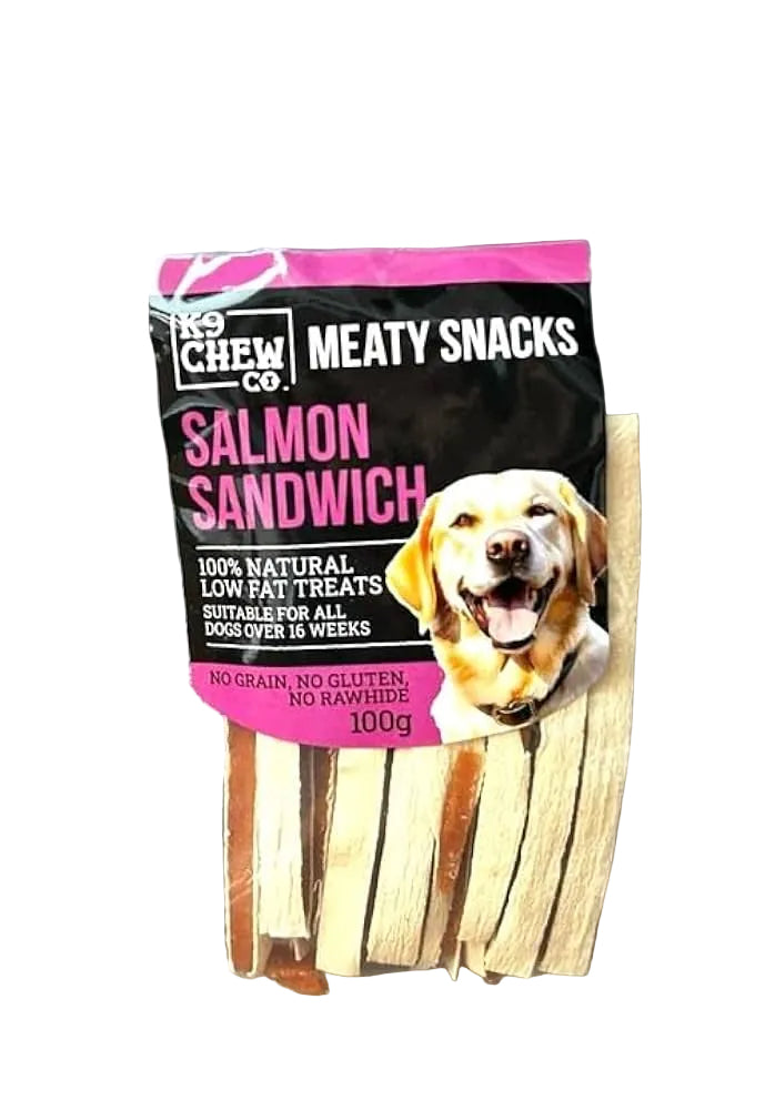 Meaty Snacks Salmon Sandwich 100g