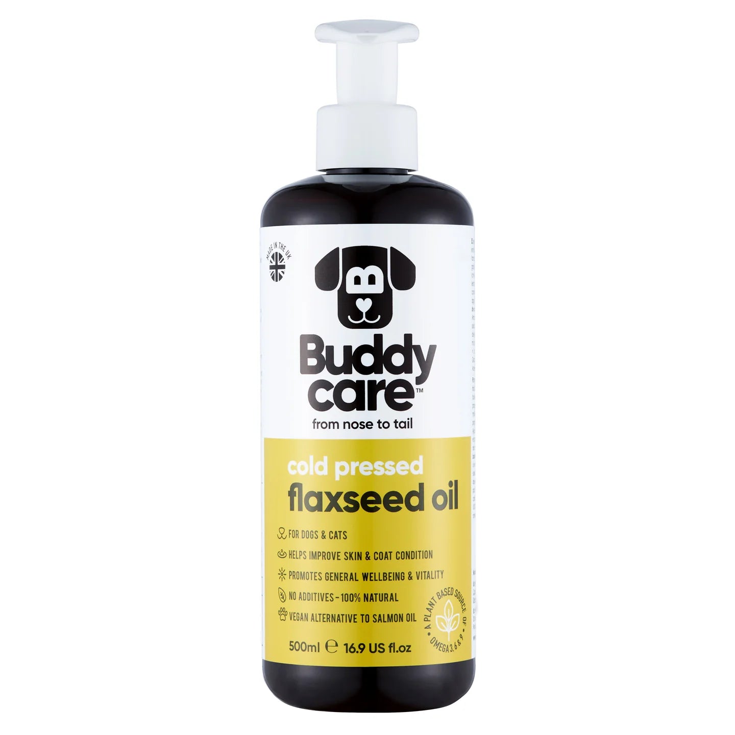 Flaxseed Oil for Dogs and Cats 500ml