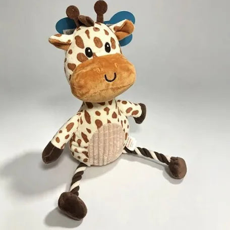 Giraffe Plush Dog Toy