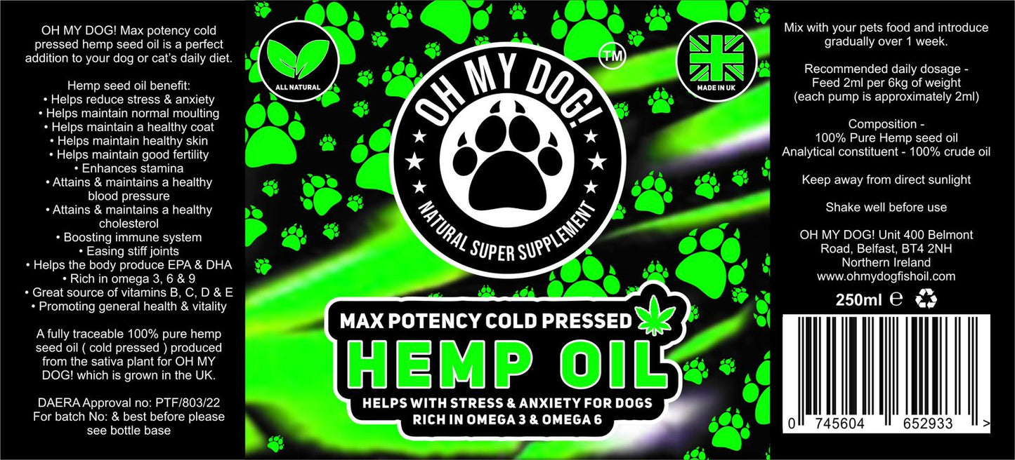 Hemp Oil - 250ml