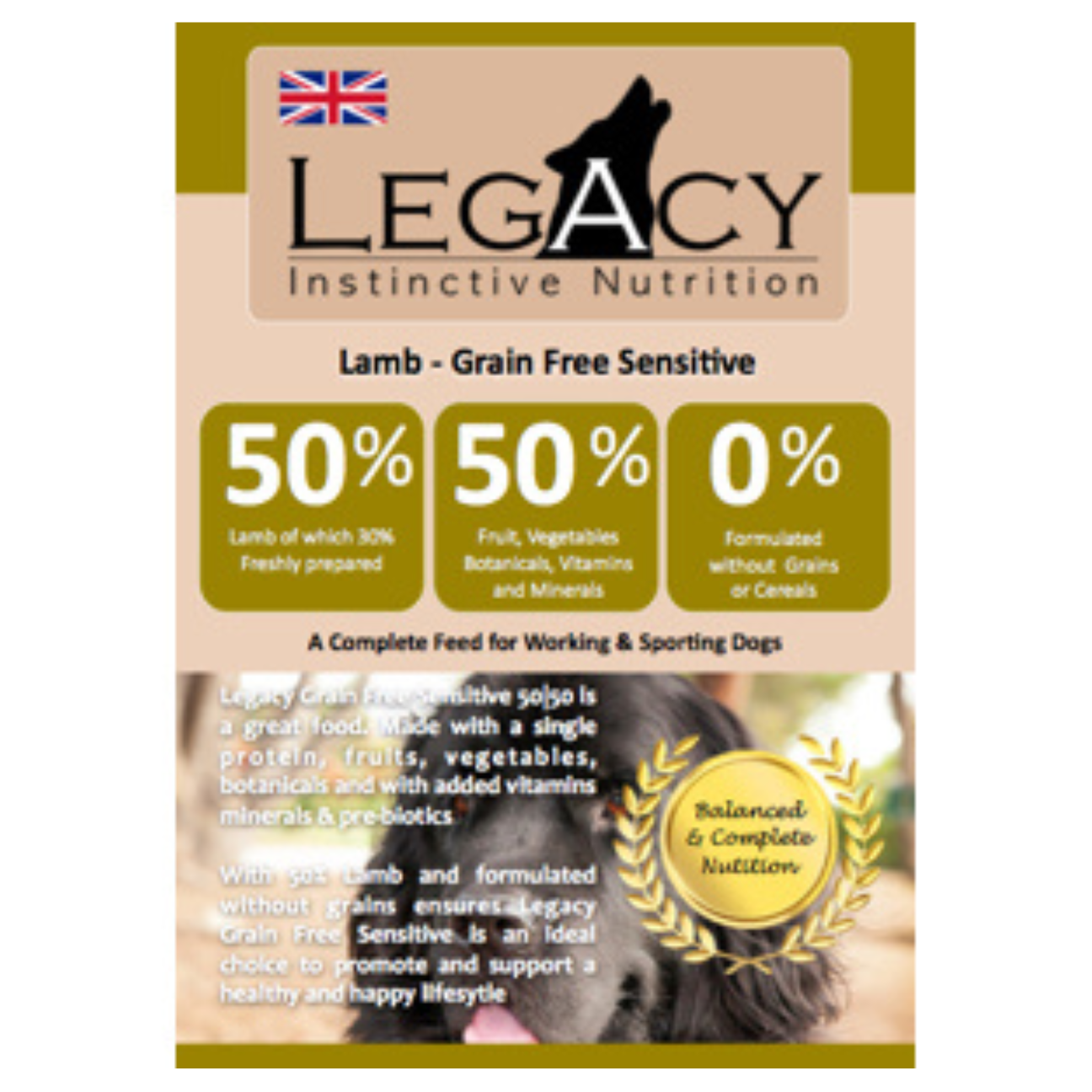 Legacy 50|50 Lamb - 2kg