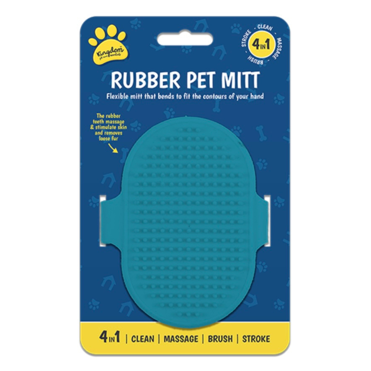 4 in 1 Rubber Pet Mitt