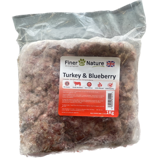 Turkey & Blueberry - 1kg