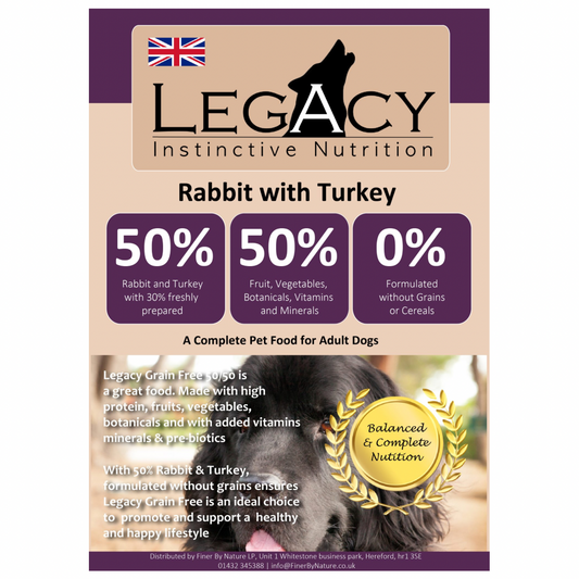 Legacy Rabbit with Turkey Adult - 2kg