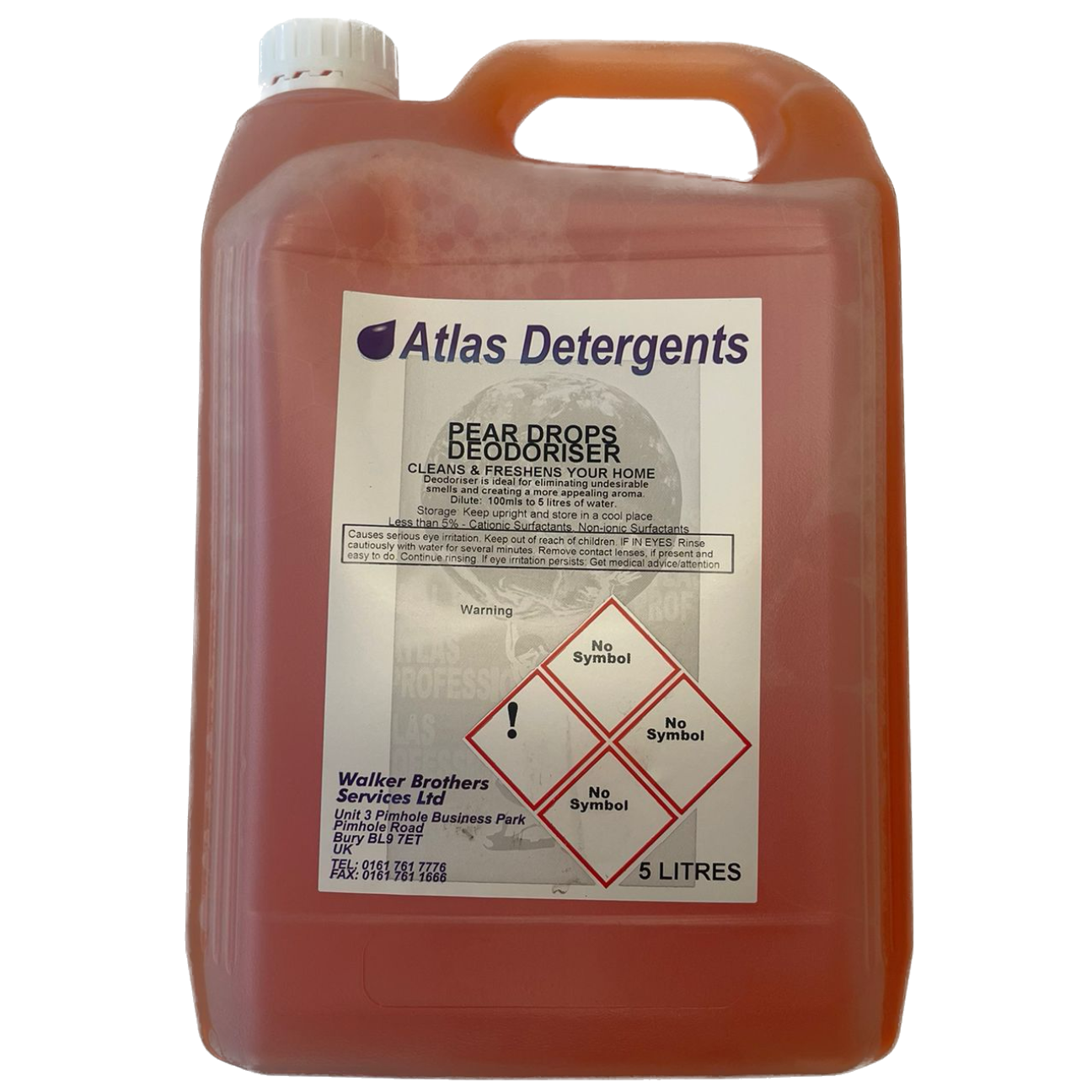 Atlas Pear Drops Deodoriser - 5L