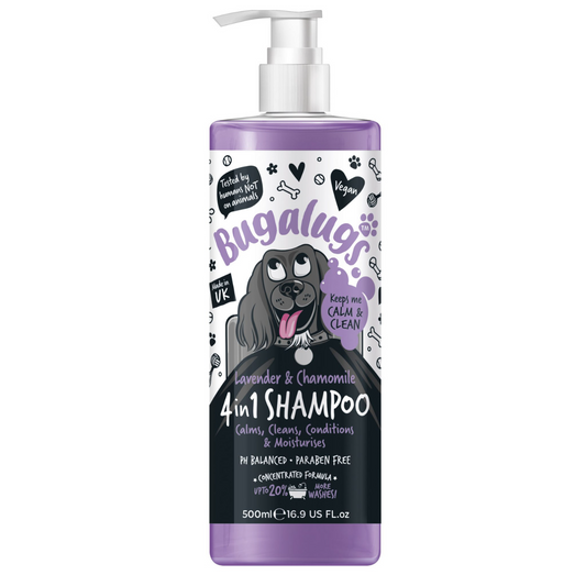 Bugalugs 4 in 1 Lavender & Chamomile Shampoo - 500ml